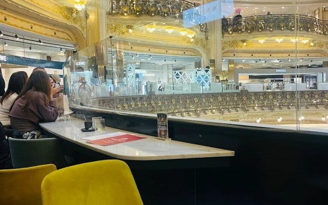 tickets für eine weinprobe mit käsesorten und einem sommelier im dome der galeries lafayette-1