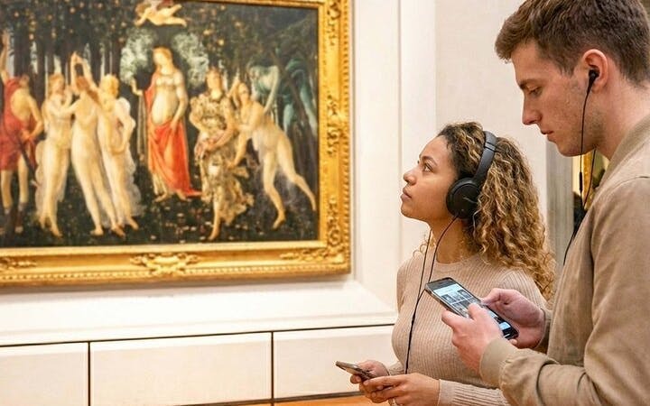 ingresso com entrada reservada para a galeria uffizi com aplicativo de audioguia digital-4