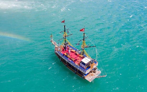 antalya relaxing boat trip – swim sunbathe on the turquoise coast-3