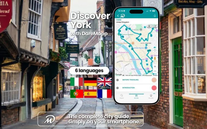 York Self-Guided Walking Tour on Mobile App