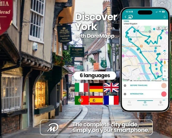 York Self-Guided Walking Tour on Mobile App (Product 53569)