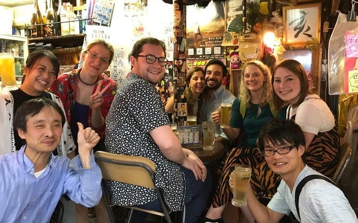 tour notturno a piedi tra i bar di osaka a namba (3 bar, 6 assaggi)-1