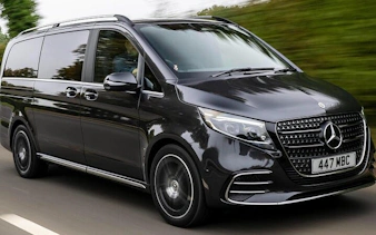 Luxury van for Antalya Airport private transfer service.