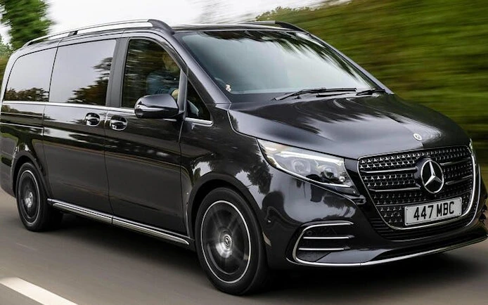 Luxury van for Antalya Airport private transfer service.