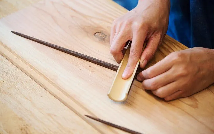 Tokyo Ginza Japanese Chopstick-Making Workshop Image 1