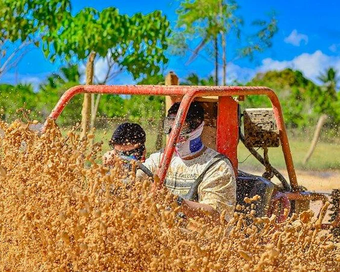 Punta Cana Jungle Buggy Guided Tour with Cenote Swim, Macao Beach, Organic Tastings, and Resort Transfers