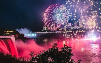 niagara falls walking tour with skylon tower observation deck and reserved fireworks viewing-4