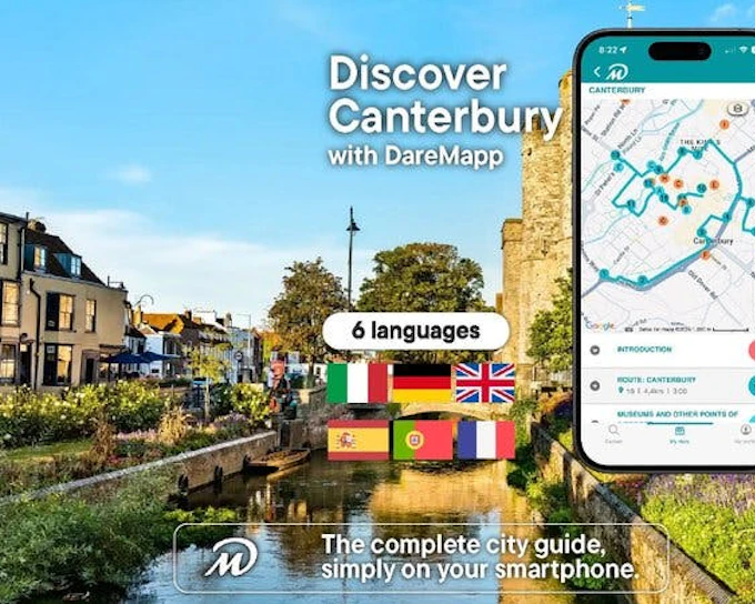 Canterbury Self-Guided Walking Tour via Mobile App (Product 53805)