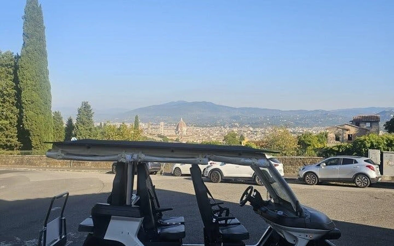 Private Golfwagen-Tour durch Florenz und Fiesole mit Aussichtspunkten — 4