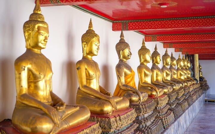tour guidato a piedi a bangkok: wat pho, wat arun e il mercato dei fiori-1