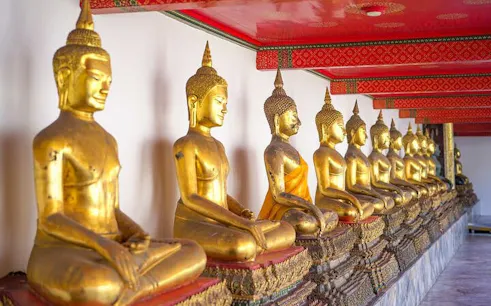 tour guidato a piedi a bangkok: wat pho, wat arun e il mercato dei fiori-1