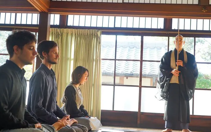 zen-meditasjon og tur i kyoto med shojin-lunsj ved et historisk tempel-18