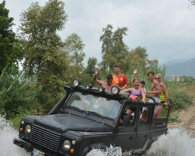 Alanya Jeep Safari Adventure Dim River Lunch & Dim Cave