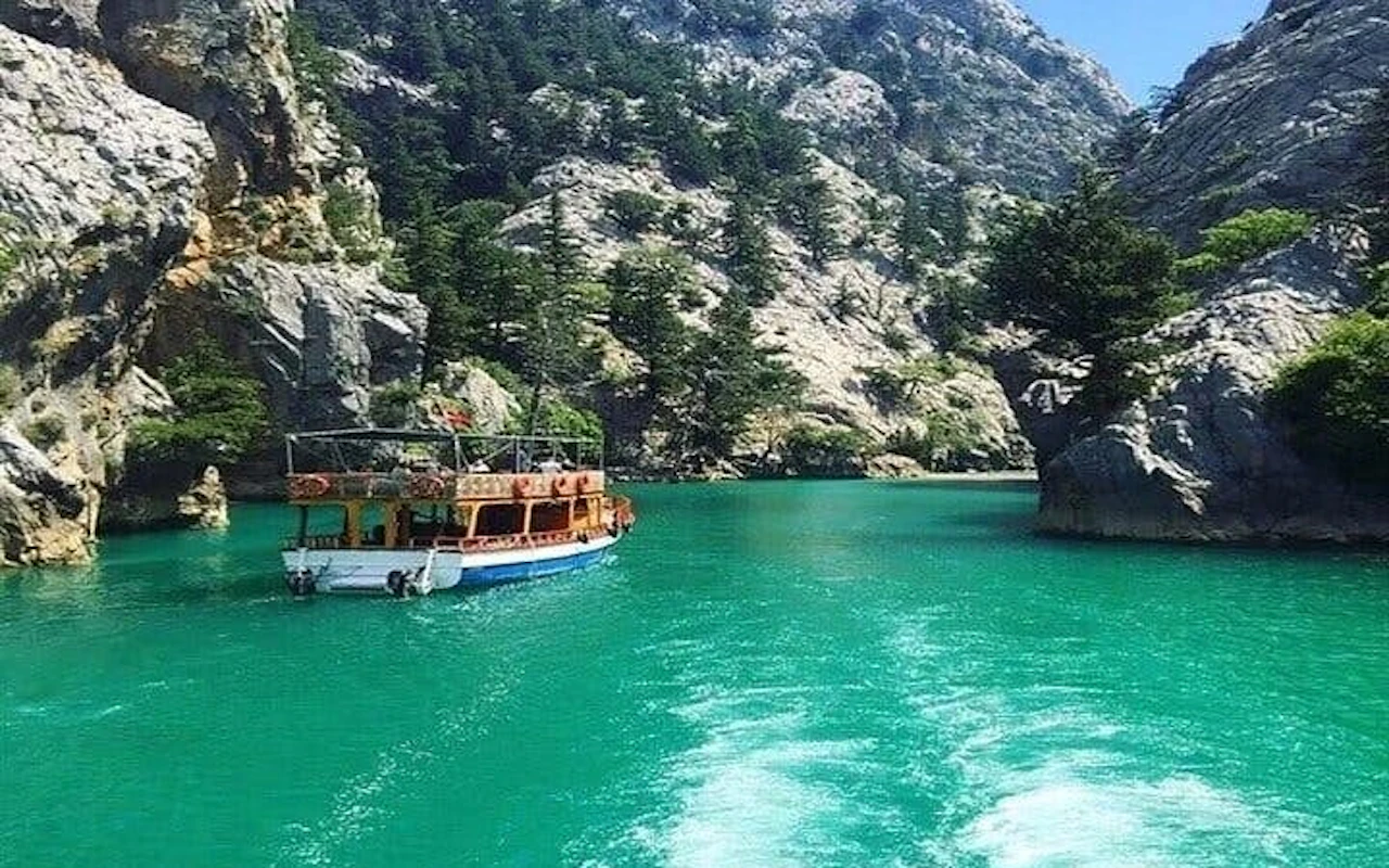 Bootstour zum Grünen Canyon ab Antalya – Abholung vom Hotel (All-inclusive) — 7