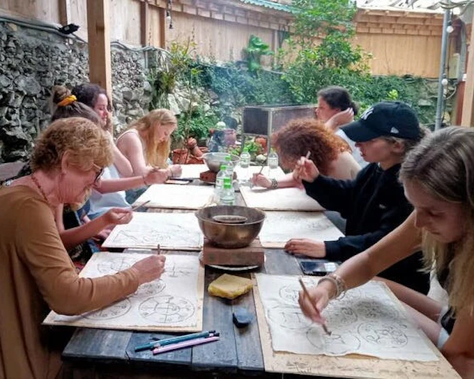 Batik Painting Workshop with Hmong Artisans in Ta Van (Product 54237)