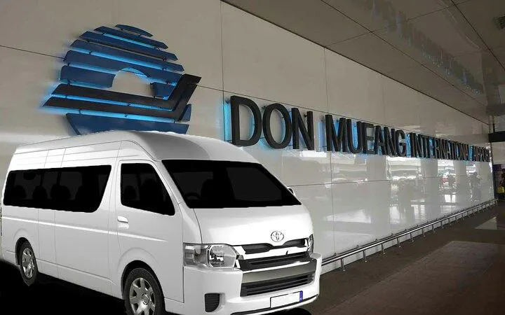Bangkok Don Mueang Airport (DMK) Private Minivan Transfer to/from Hotel