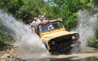 alanya jeep safari macerası, dim nehri öğle yemeği ve dim mağarası -2