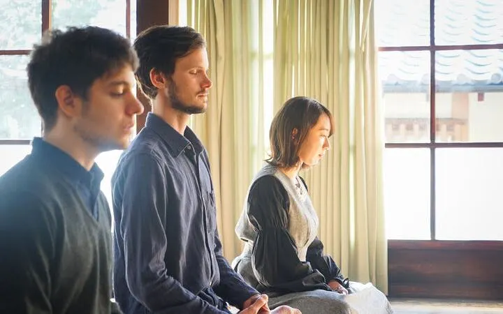 zen-meditasjon og tur i kyoto med shojin-lunsj ved et historisk tempel-14