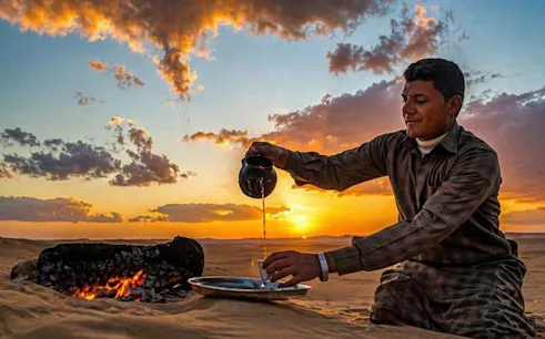 sharm el sheikh sinai desert quad bike & camel ride with bedouin camp bbq dinner & show-1