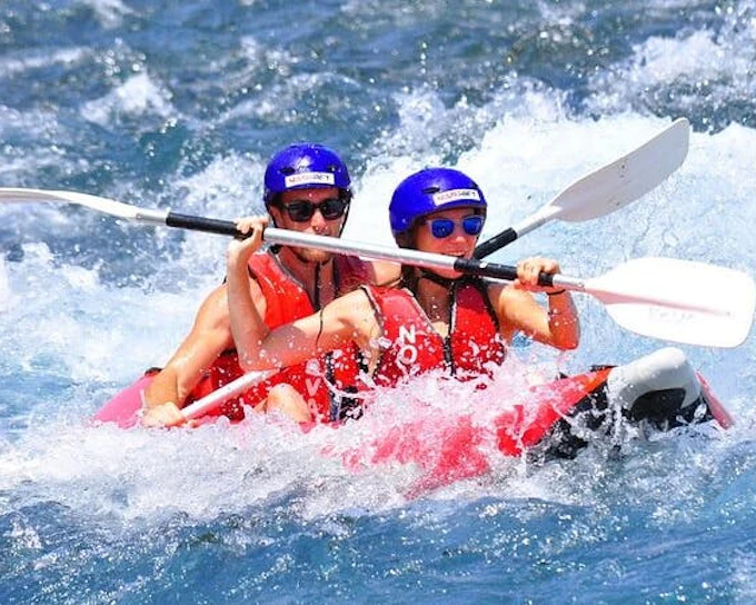 Alanya River Rafting Tour with Lunch and Hotel Pickup