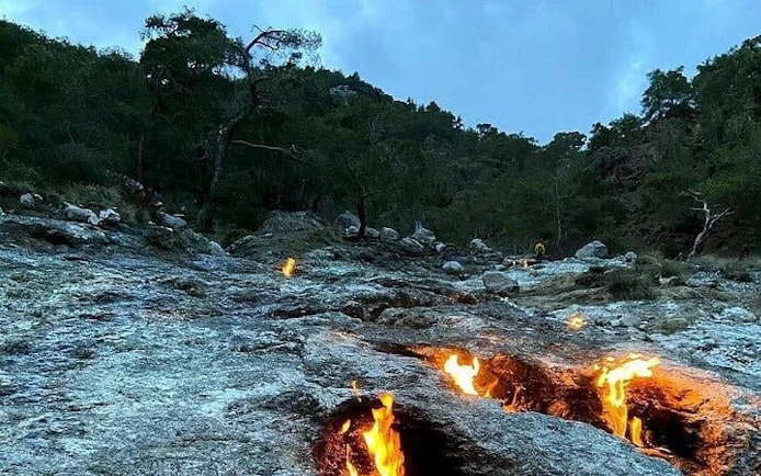 Olympos Chimera Fire Mountain Tour From Kemer