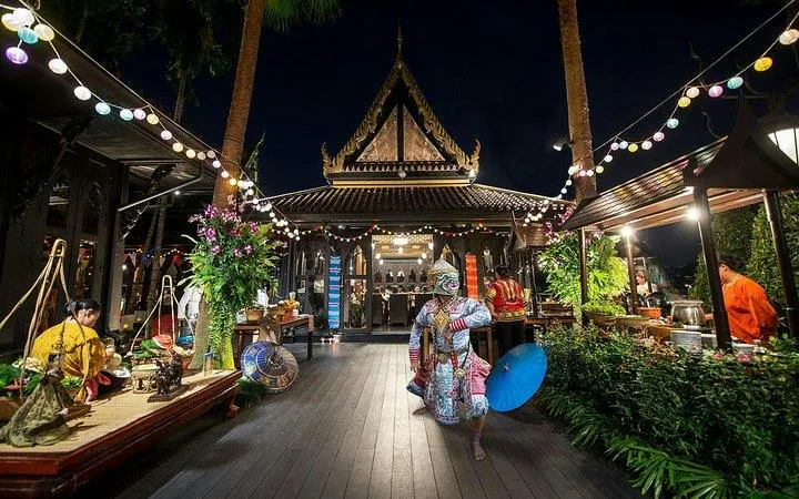 Salathip Thai Restaurant with cultural dance performance, Bangkok.