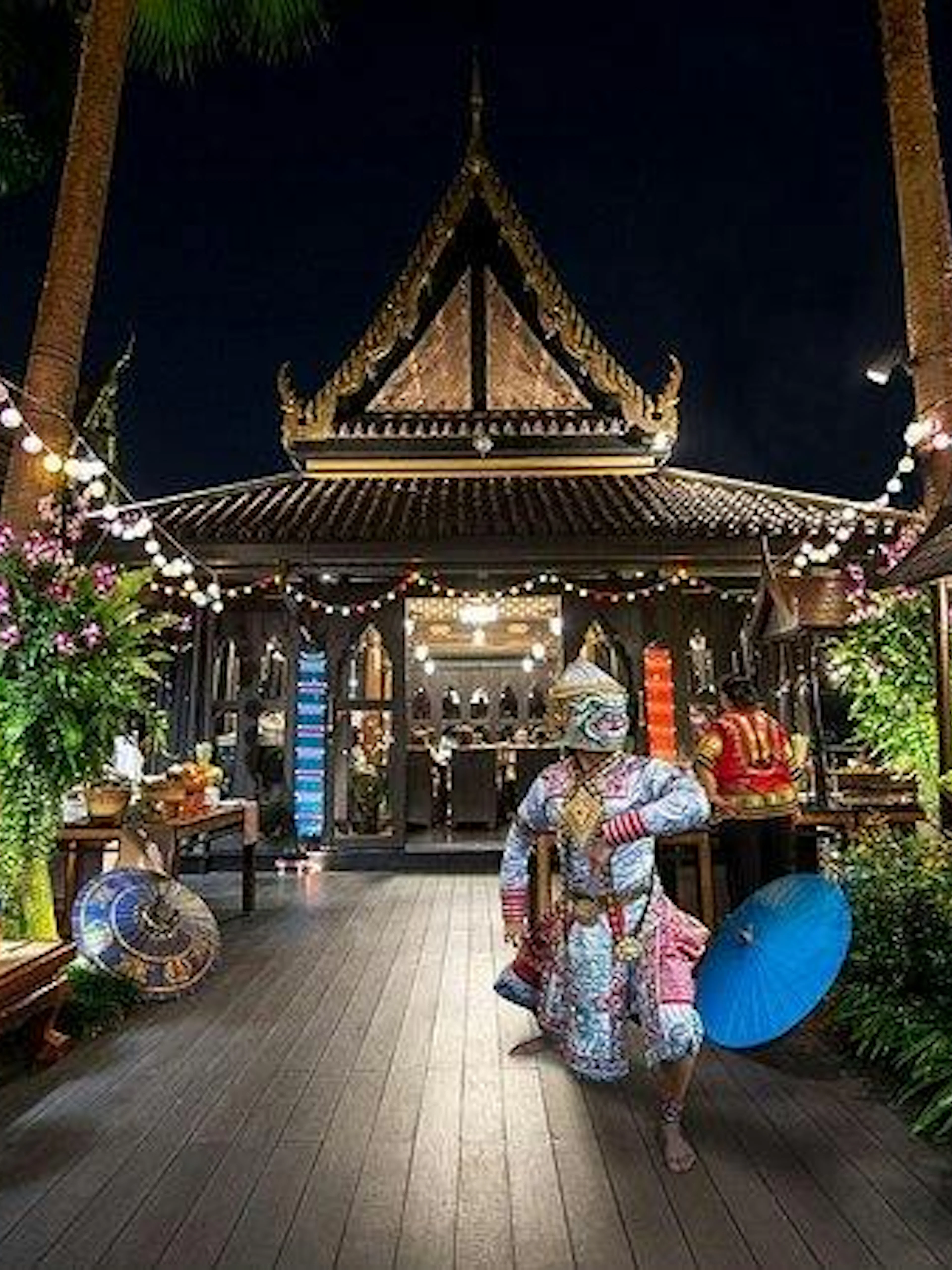 Salathip Thai Restaurant with cultural dance performance, Bangkok.