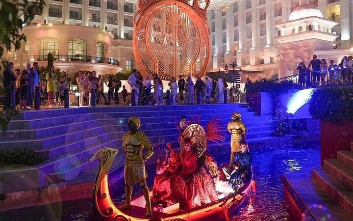 land of legends night show with round transfer from side-1