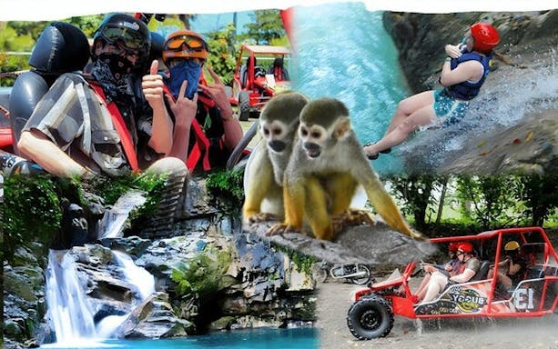 3x1: vandfald i monkeyland og buggy-tur i puerto plata-5