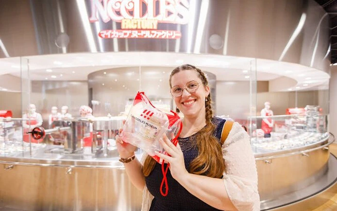 Cup Noodles Museum Osaka Guided Tour with Cup Noodle Creation Experience Tickets