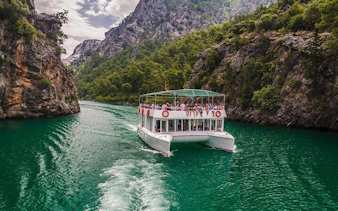 alanya'dan yeşil kanyon tekne turu – her şey dahil otel servis hizmeti-3