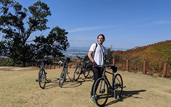 nara - privat cykeltur på en crosscykel, skjult tempel, natur, gamle seværdigheder og sport-1