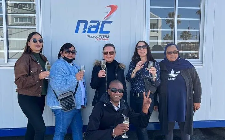 cape town private helicopter flight, winelands wine tastings and picnic lunch tour-6