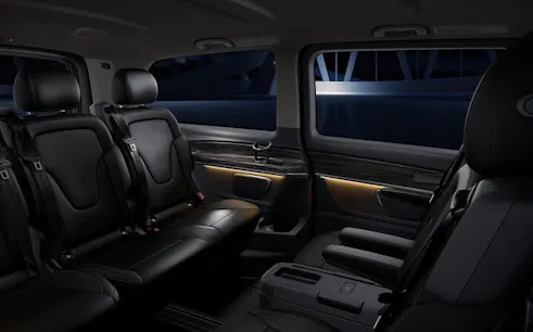 Interior of luxury vehicle for Cappadocia private airport transfer service.