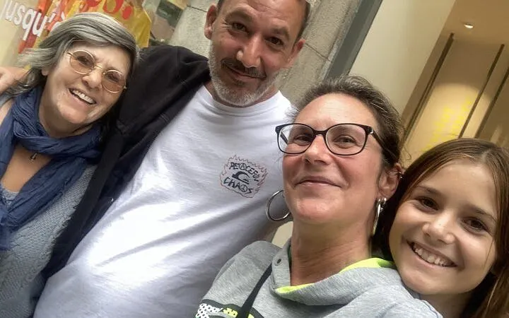 Self-guided city exploration game participants in Geneva.