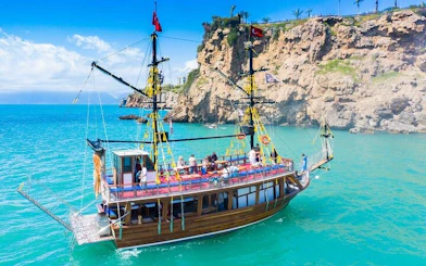Antalya Relaxing Boat Trip – Swim Sunbathe on the Turquoise Coast