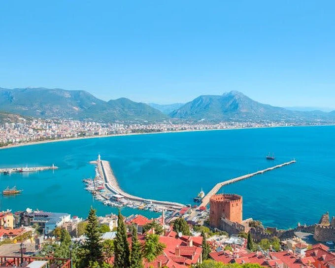 Alanya City Tour with Cable Car & Dimçay Boat Tour–From Side (Product 46189)
