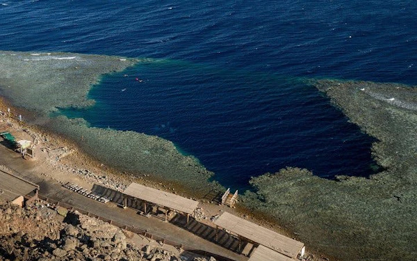 Blue Hole, Canyon Salama & Dahab Guided Day Tour with Camel Ride and BBQ Lunch from Sharm El Sheikh