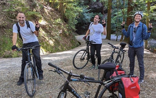 nara - privat cykeltur på en crosscykel, skjult tempel, natur, gamle seværdigheder og sport-4