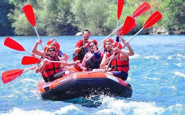 thrilling antalya river rafting with lunch & hotel pickup-3