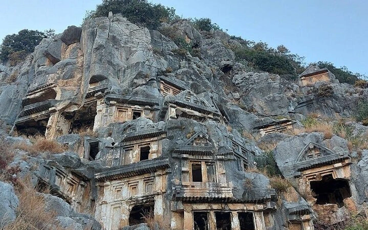Excursion d'une journée à la cité engloutie de Kekova, à Demre et à Myra à partir d'Antalya — 4