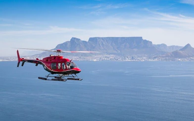 Cape Peninsula Private Helicopter Tour with Stellenbosch Wine Tastings and 4-Course Lunch
