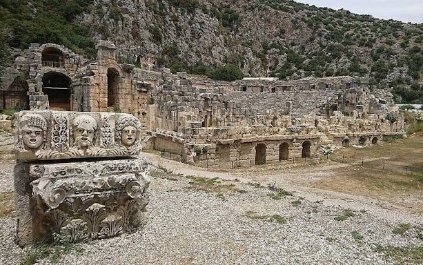 dagstur til den sunkne by kekova samt demre og myra fra antalya-3
