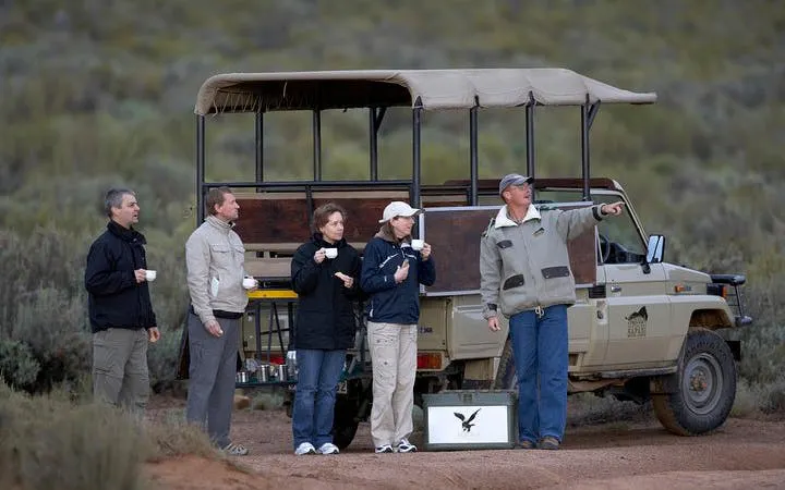 aquila game reserve safari: shared hotel transfers and group 4x4 game drive-8