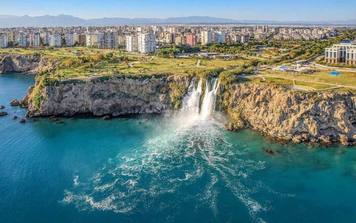 Antalya City Tour with Boat Trip and Waterfalls from Alanya