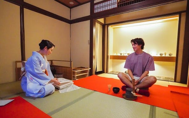 cérémonie du thé à gion, à kyoto, et visite à pied sur le thème du wabi-sabi-3