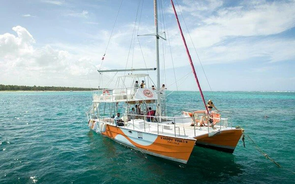 Punta Cana Catamaran Snorkeling Tour in Secluded Natural Reserves with Premium Open Bar
