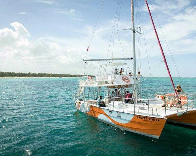Punta Cana Catamaran Snorkeling Tour in Secluded Natural Reserves with Premium Open Bar