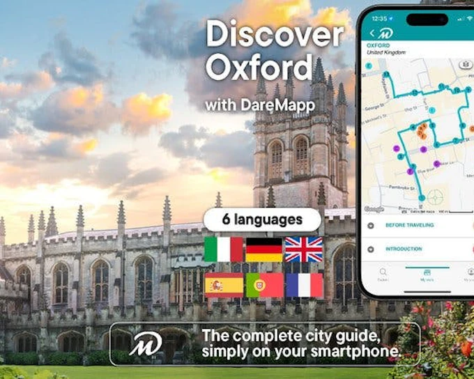 Oxford Self-Guided Walking Tour on Mobile App
