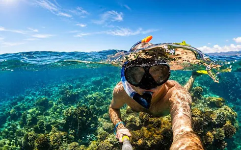 from sharm el sheikh: ras mohammed and white island snorkeling boat trip with lunch and transfers-1
